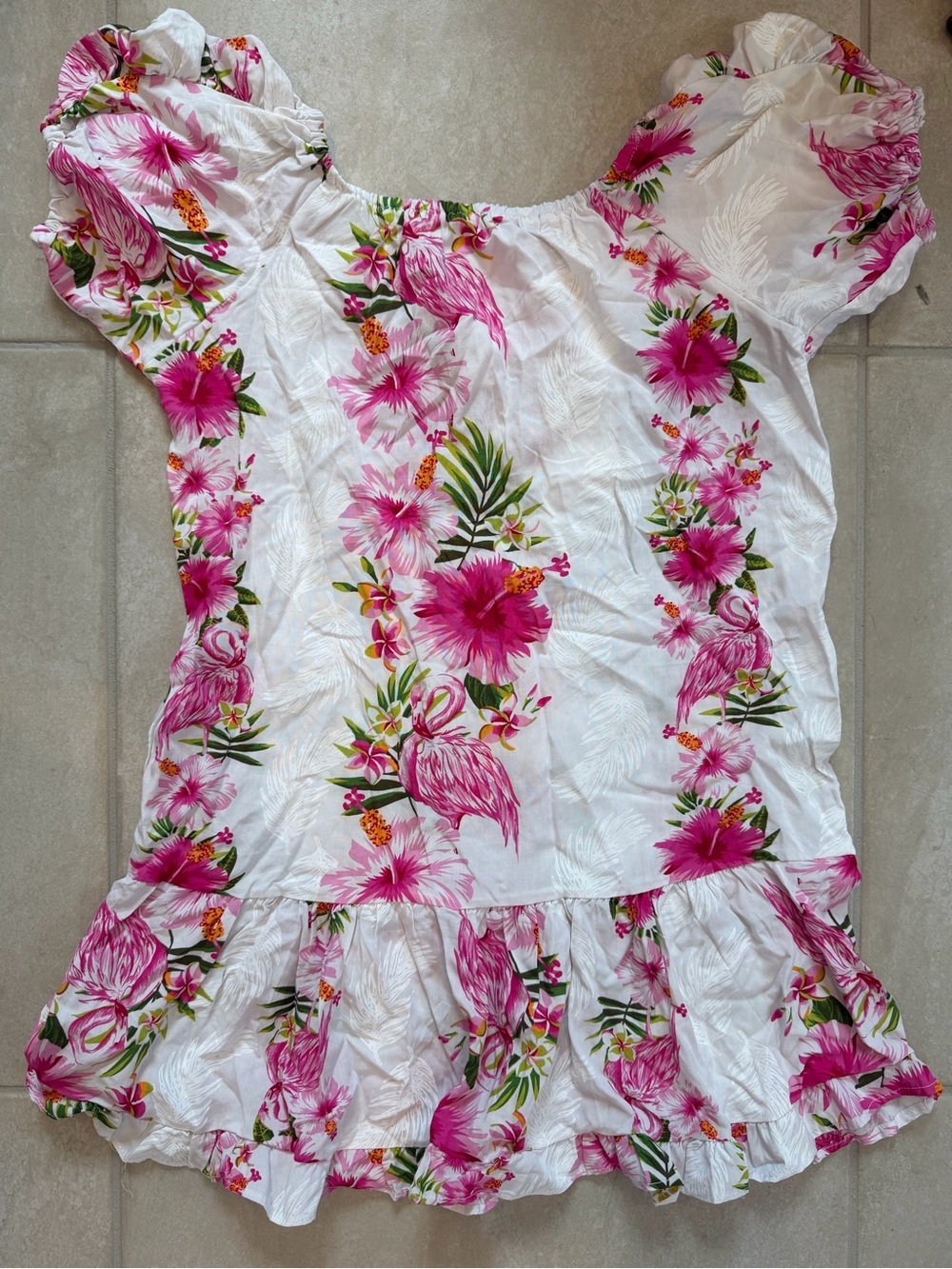 Girls Hawaiian Dress